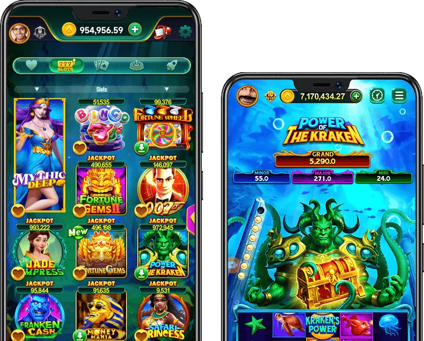 Hình ảnh trò chơi slot và bắn cá tại h88