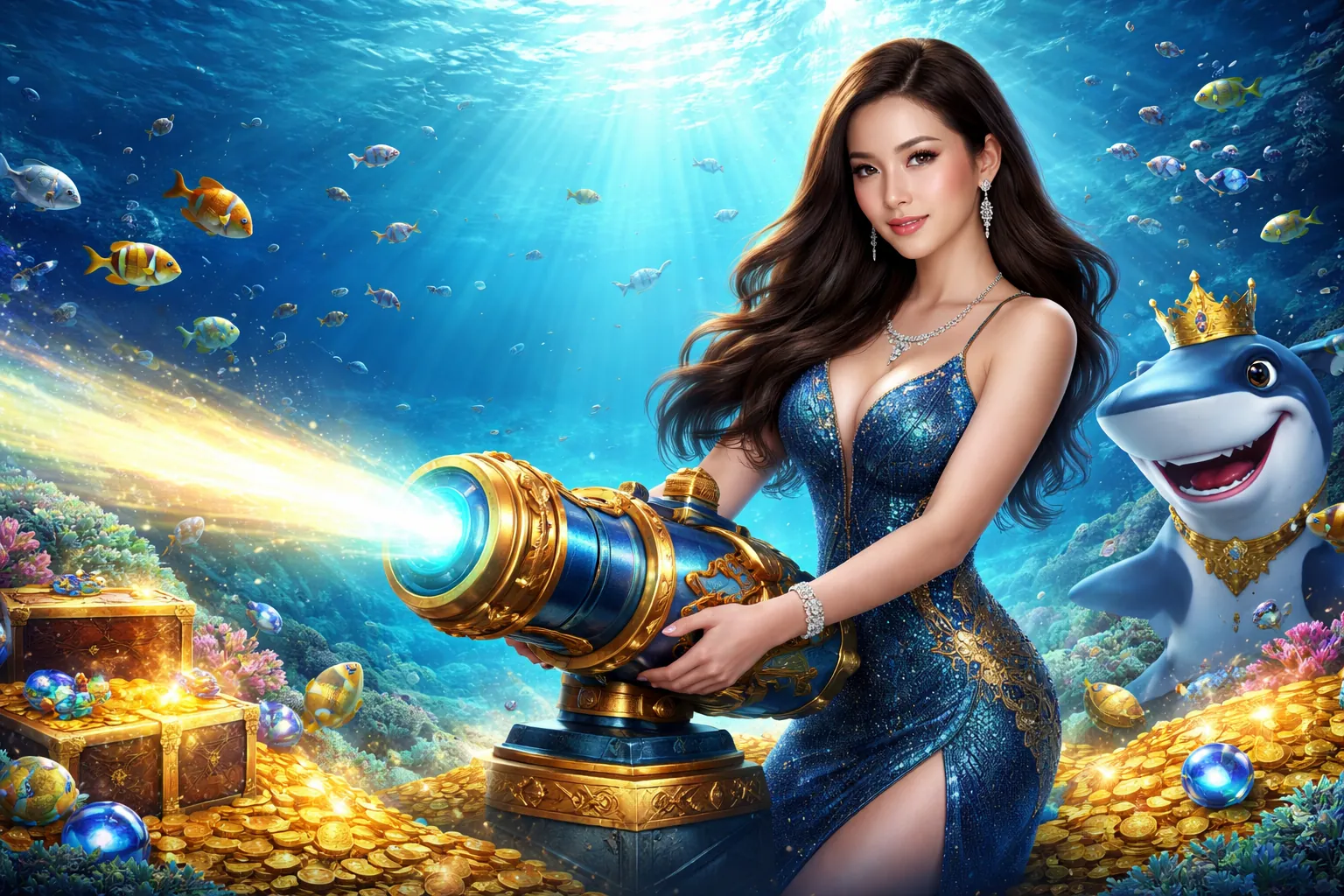 Hình ảnh chủ đạo game bắn cá
